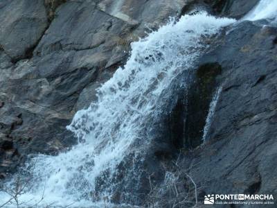 Chorro de San Mamés - Montes Carpetanos - Chorrera San Mamés;rutas gredos senderismo